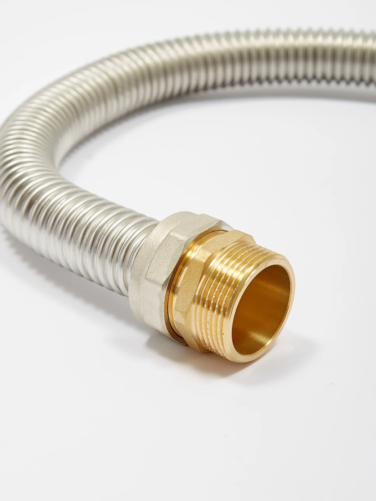 Гибкая подводка папа/папа нержавеющая