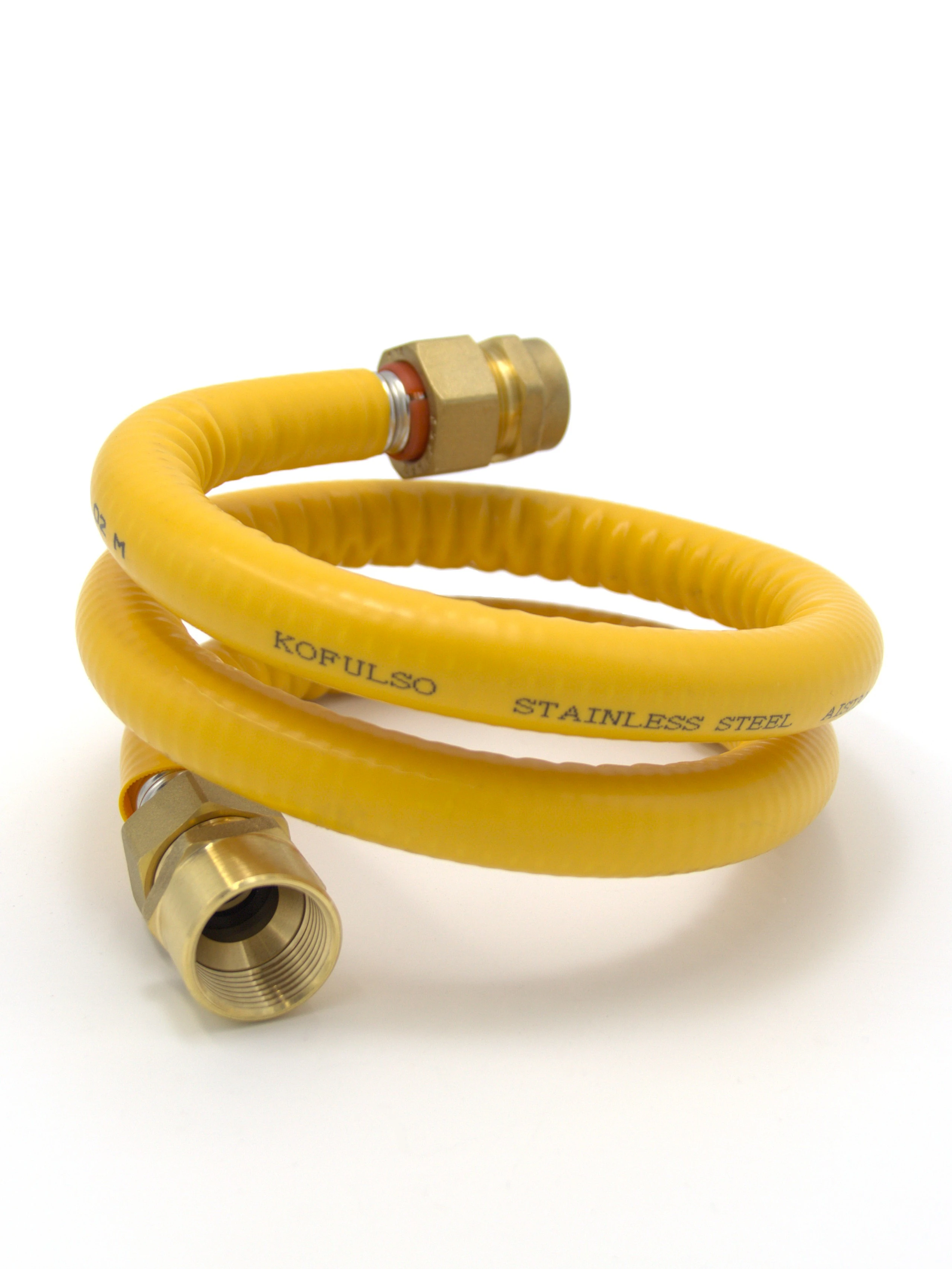 Гибкая подводка нержавеющая для газа мама/мама 1/2-3/4