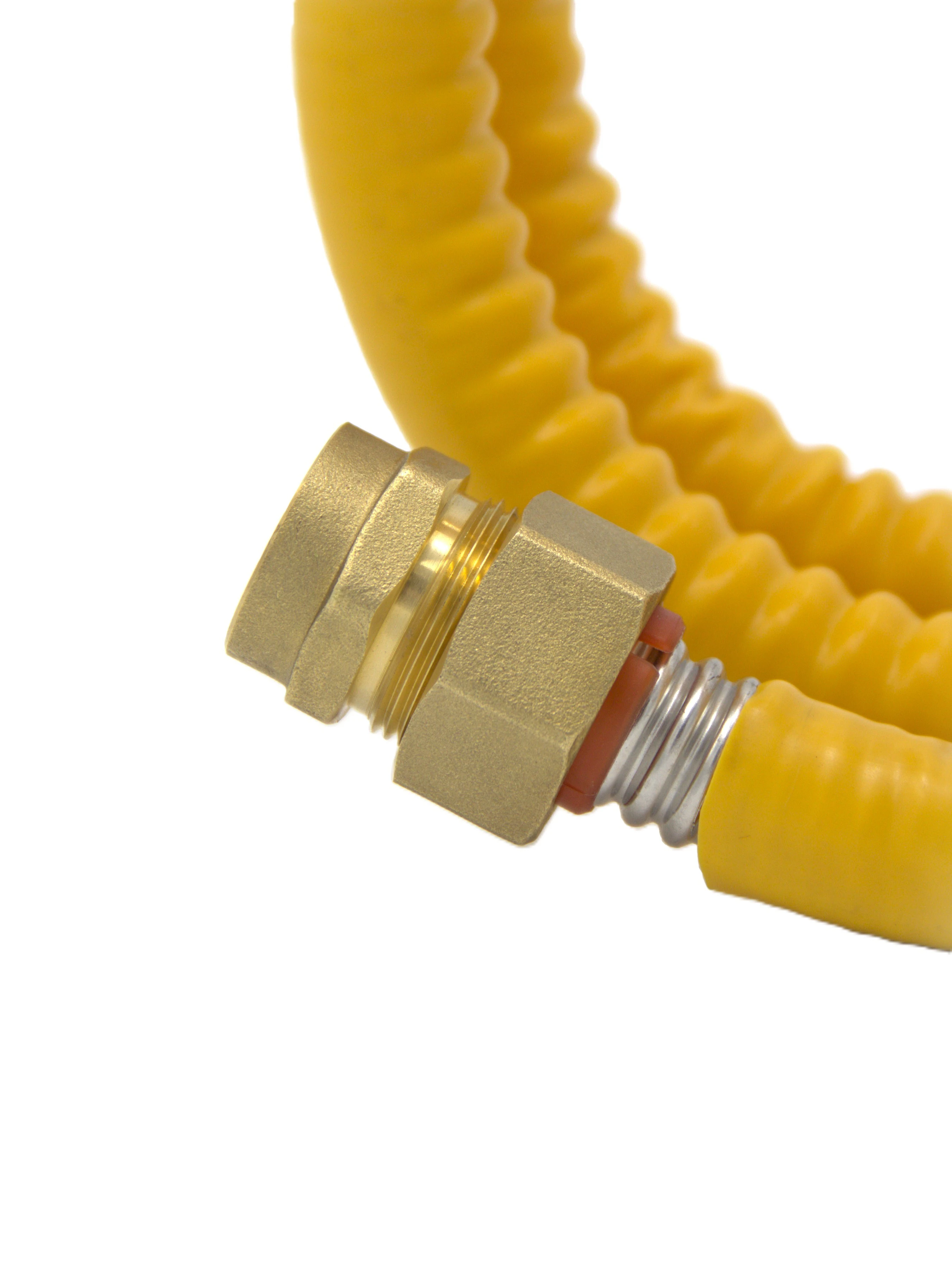 Гибкая нержавеющая подводка для газа муфта/муфта