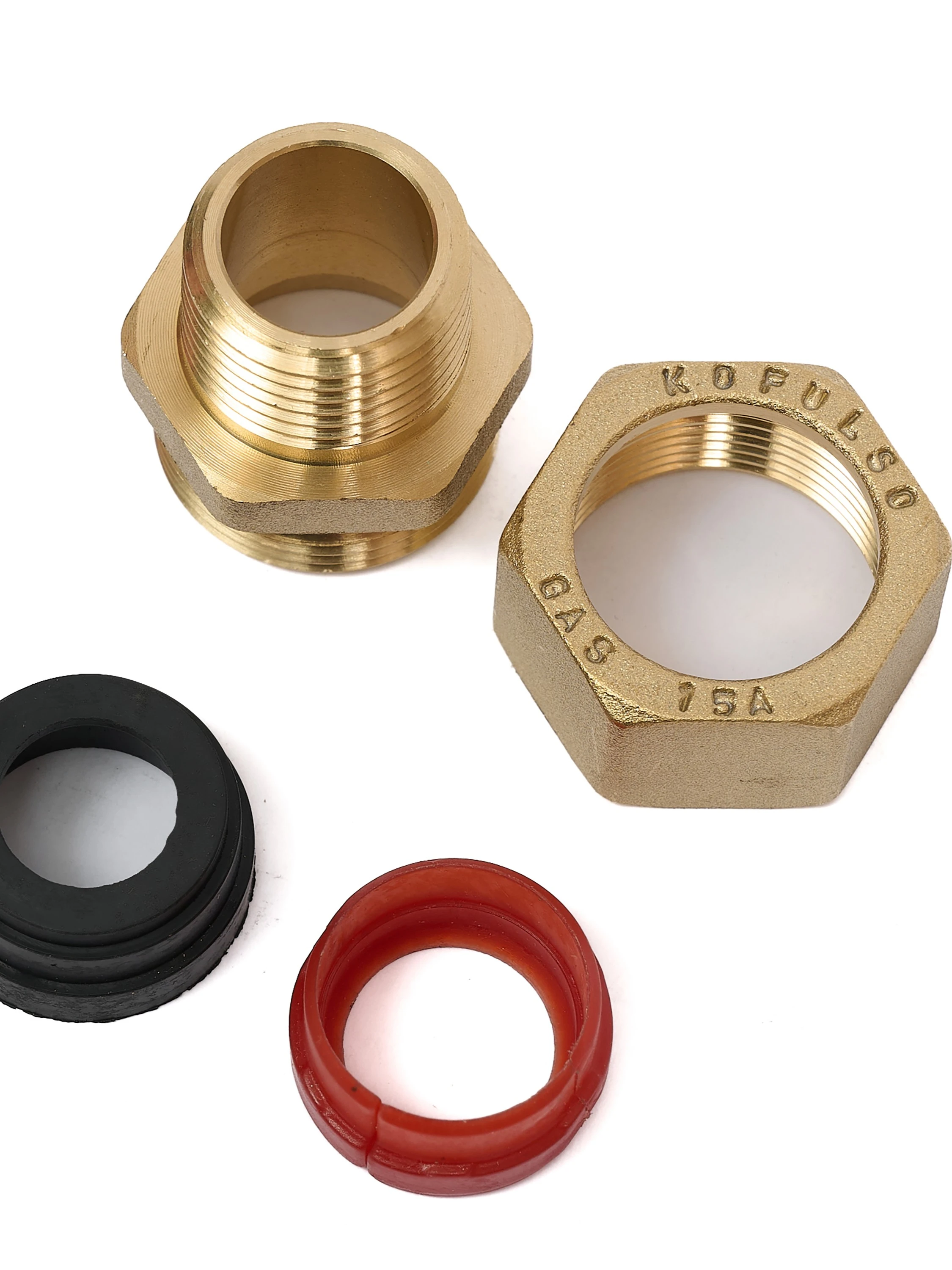 Гибкая подводка газовая из нержавеющей стали муфта/муфта папа/папа 1/2 kofulso