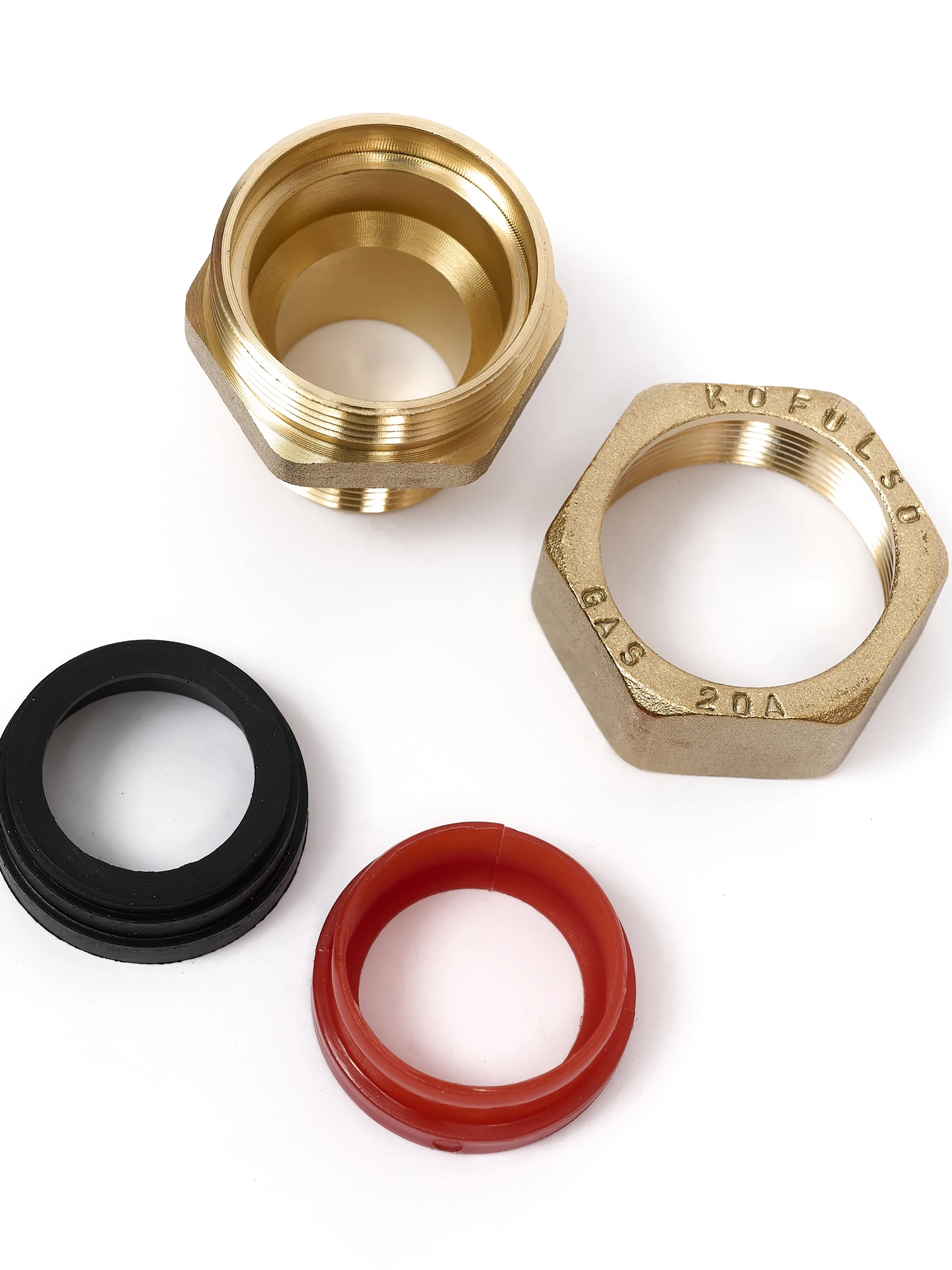 Газовая подводка папа/папа из нержавеющей стали 1/2 - 3/4 дюйма