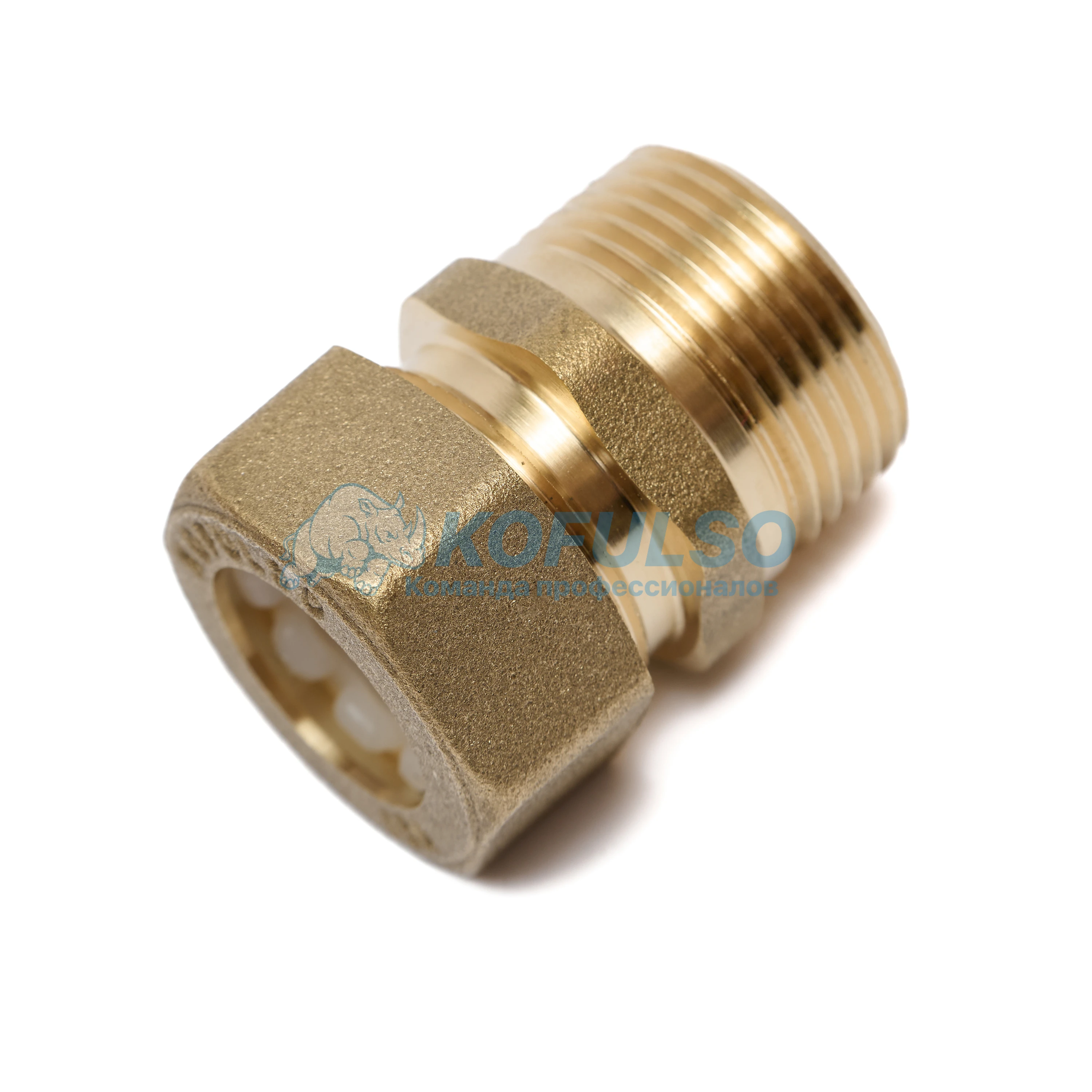 Муфта Kofulso 15*3/4 для стальных гофрированных труб