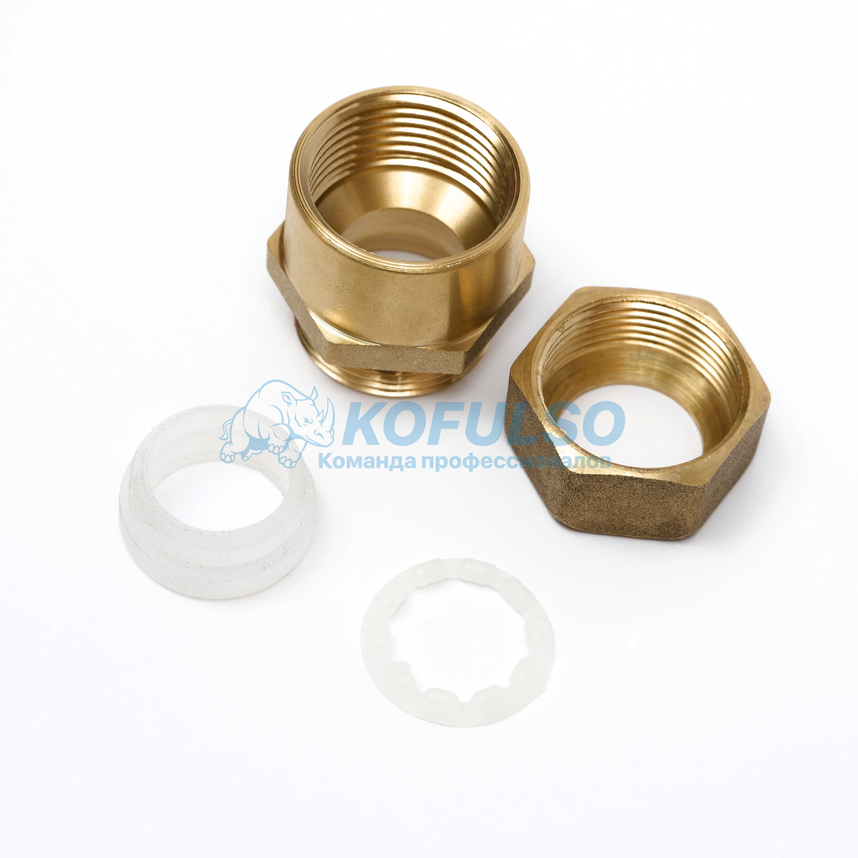Муфта Kofulso 15*3/4 для гофротруб