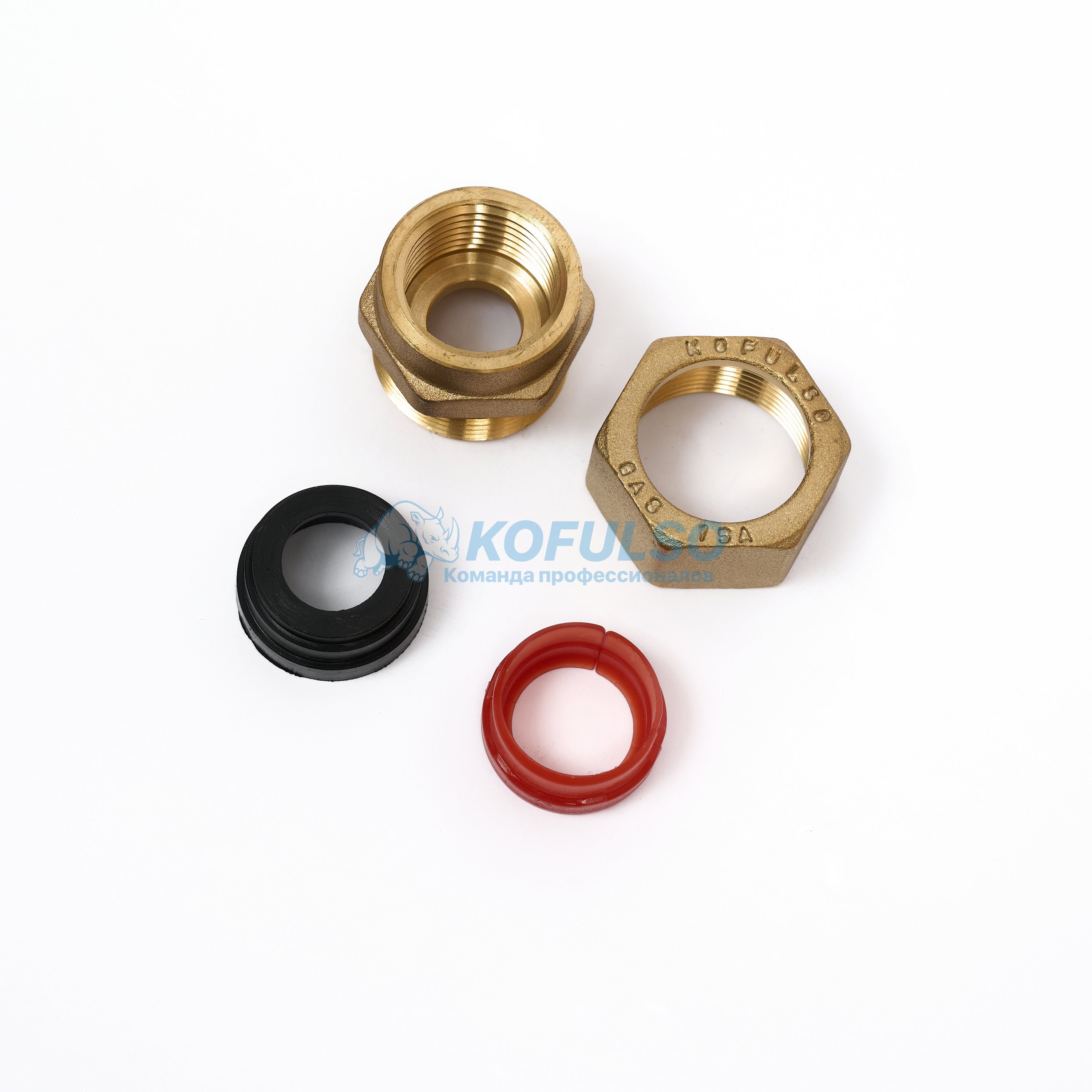 Фитинг Kofulso под газовые гофрированные трубы диаметром 1/2 дюйма